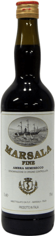 10,95 € Kostenloser Versand | Rotwein Frazzitta Ambra Fine D.O.C. Marsala Italien Flasche 75 cl