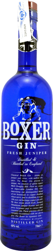 19,95 € Spedizione Gratuita | Gin Green Box Boxer Fresh Juniper Regno Unito Bottiglia 70 cl