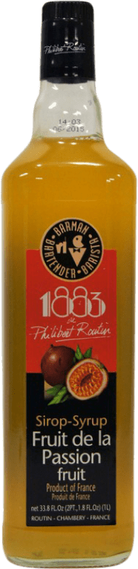 14,95 € Free Shipping | Schnapp Routin 1883 Sirope Fruta de la Pasión France Bottle 70 cl Alcohol-Free