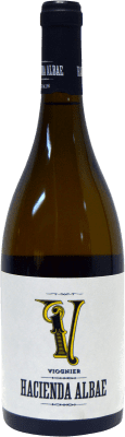 7,95 € Бесплатная доставка | Белое вино Hacienda Albae D.O. La Mancha Кастилья-Ла-Манча Испания Viognier бутылка 75 cl