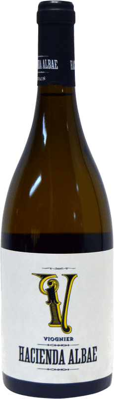 7,95 € Free Shipping | White wine Hacienda Albae D.O. La Mancha Castilla la Mancha Spain Viognier Bottle 75 cl