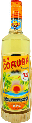 21,95 € Envio grátis | Rum The Rum Company Coruba 74% Overproof Jamaica Garrafa 70 cl