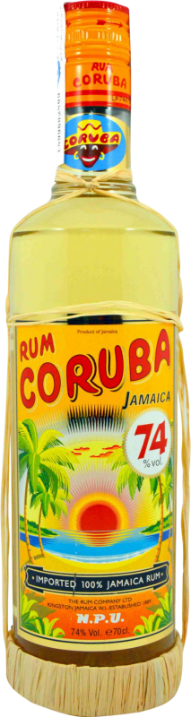 22,95 € Envoi gratuit | Rhum The Rum Company Coruba 74% Overproof Jamaïque Bouteille 70 cl