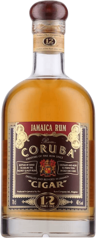 69,95 € Бесплатная доставка | Ром The Rum Company Coruba Cigar Ямайка 12 Лет 70 cl