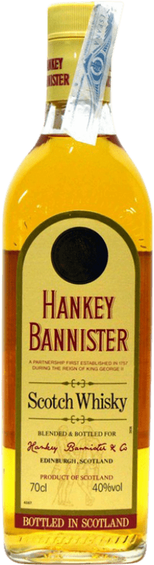 10,95 € Envío gratis | Whisky Single Malt Hankey Bannister Reino Unido 70 cl