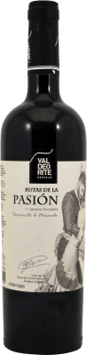 7,95 € 免费送货 | 红酒 Ignacio González Rutas de la Pasión I.G.P. Vino de la Tierra de Extremadura 埃斯特雷马杜拉 西班牙 Tempranillo, Mazuelo 瓶子 75 cl