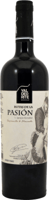 6,95 € Spedizione Gratuita | Vino rosso Ignacio González Rutas de la Pasión I.G.P. Vino de la Tierra de Extremadura Estremadura Spagna Tempranillo, Mazuelo Bottiglia 75 cl