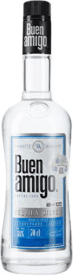 19,95 € Spedizione Gratuita | Tequila Integral del Agave Buen Amigo Silver Messico Bottiglia 70 cl
