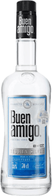 19,95 € Spedizione Gratuita | Tequila Integral del Agave Buen Amigo Silver — Edizione Argento Messico 70 cl