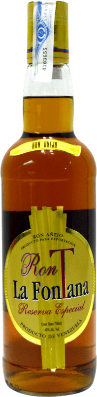 7,95 € Бесплатная доставка | Ром Bravo La Fontana Especial Резерв Венесуэла бутылка 70 cl