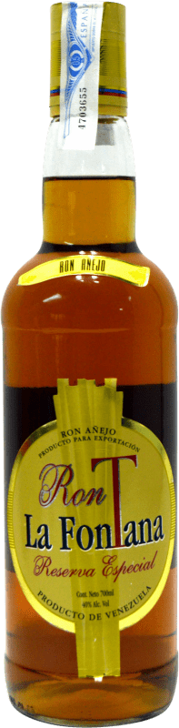 10,95 € Spedizione Gratuita | Rum Bravo La Fontana Especial Riserva Venezuela Bottiglia 70 cl