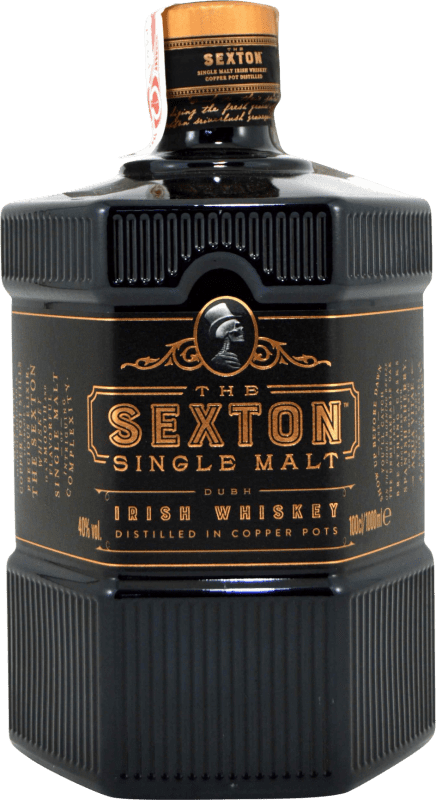 55,95 € 免费送货 | 威士忌单一麦芽威士忌 JC Master The Sexton Irish 爱尔兰 瓶子 1 L