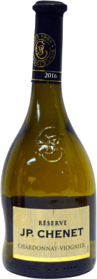 12,95 € Envio grátis | Vinho branco JP. Chenet Chardonnay Viognier I.G.P. Vin de Pays d'Oc França Viognier, Chardonnay Garrafa 75 cl