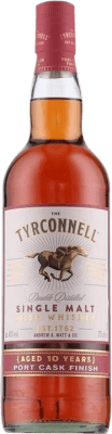 67,95 € 送料無料 | ウイスキーシングルモルト Kilbeggan Tyrconnell Port Cask アイルランド 10 年 ボトル 70 cl