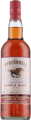 45,95 € Free Shipping | Single Malt Whisky Kilbeggan Tyrconnell Port Cask Finish Ireland 10 Years 70 cl