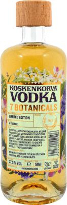 12,95 € 免费送货 | 伏特加 Koskenkova 7 Botanicals 芬兰 瓶子 Medium 50 cl