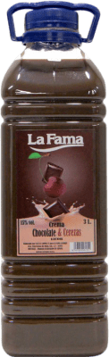 21,95 € Бесплатная доставка | Ликеры La Fama Crema de Chocolate y Cerezas Испания Графин 3 L