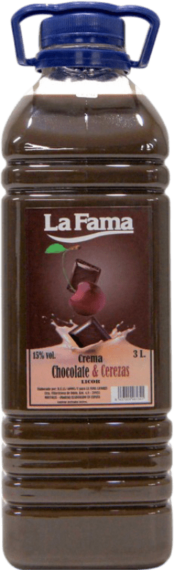 22,95 € Envoi gratuit | Crème de Liqueur La Fama Espagne Jerrican 3 L Cereza — Cerise, Chocolat