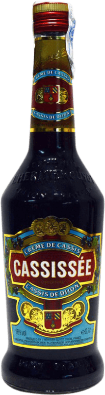 14,95 € Envio grátis | Licores L'Heririer-Guyot Cassis de Dijon França Garrafa 70 cl