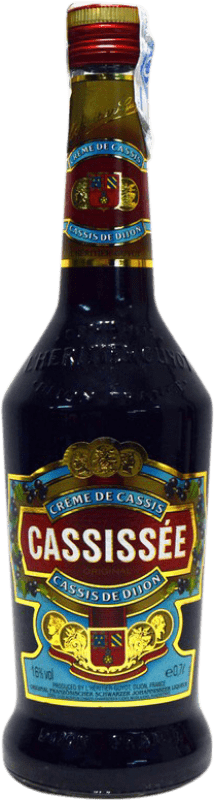 13,95 € Envio grátis | Licores L'Heririer-Guyot Cassis de Dijon França Garrafa 70 cl