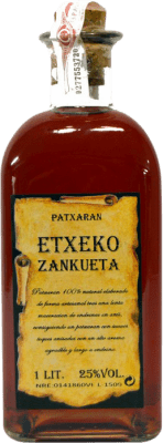 14,95 € Envio grátis | Pacharán Barañano Etxeko Zankueta Espanha Garrafa 1 L