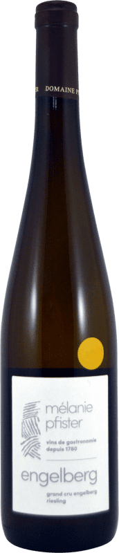 27,95 € Spedizione Gratuita | Vino bianco Mélanie Pfister Engelberg A.O.C. Alsace Grand Cru Francia Riesling Bottiglia 75 cl