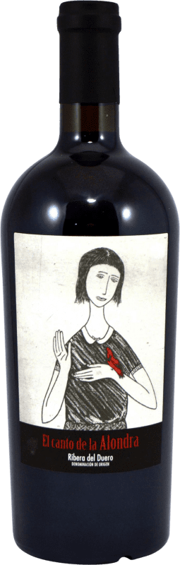 43,95 € Бесплатная доставка | Красное вино Oenovacion A El Canto de la Alondra D.O. Ribera del Duero Кастилия-Леон Испания Tempranillo бутылка 75 cl