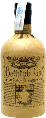41,95 € Бесплатная доставка | Джин Cornelius Ampleforth Bathtub Navy Strength Объединенное Королевство бутылка 70 cl