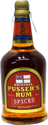 19,95 € 送料無料 | ラム Pusser's Rum Spiced バルバドス ボトル 70 cl