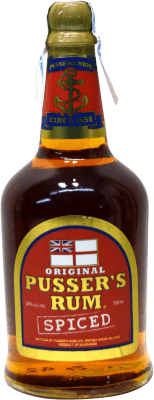 19,95 € Envio grátis | Rum Pusser's Rum Barbados 70 cl Spiced — Especiado