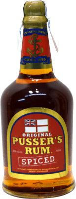 19,95 € Envio grátis | Rum Pusser's Rum Spiced Barbados Garrafa 70 cl