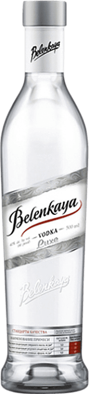 14,95 € Envio grátis | Vodca Quality Belenkaya Gold Federação Russa Garrafa Medium 50 cl