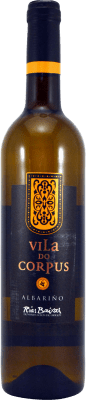 7,95 € Kostenloser Versand | Weißwein Rubén Táboas Araujo Vila do Corpus D.O. Rías Baixas Galizien Spanien Albariño Flasche 75 cl