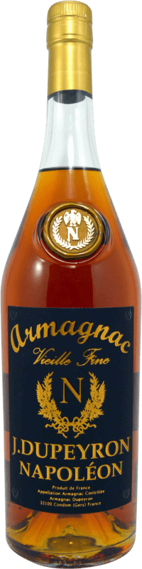 29,95 € Envio grátis | Armagnac Ryst Dupeyron Napoléon Vieille Fine França Garrafa 1 L