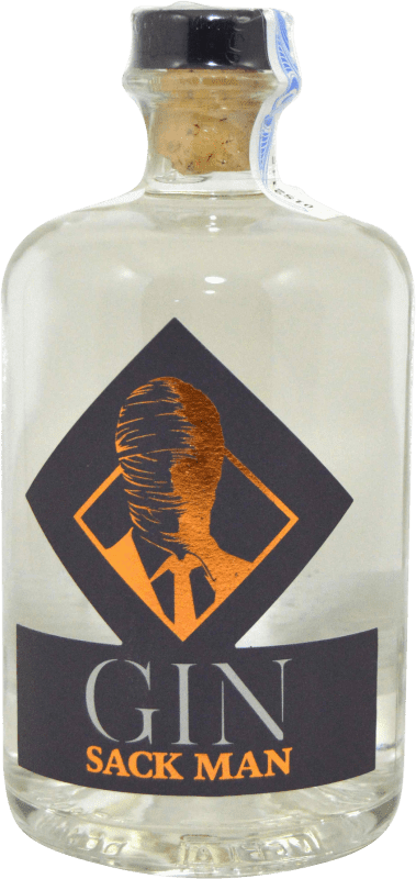 28,95 € Envio grátis | Gin Sack Man Espanha Garrafa 70 cl