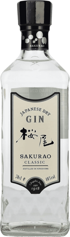 33,95 € Free Shipping | Genever Gin Sakurao Classic Japan 70 cl