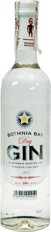 18,95 € 免费送货 | 金酒 Gin Shaman Bothnia Bay 芬兰 中瓶装 50 cl