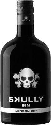 25,95 € Kostenloser Versand | Gin Skully London Dry Gin Niederlande Flasche 70 cl