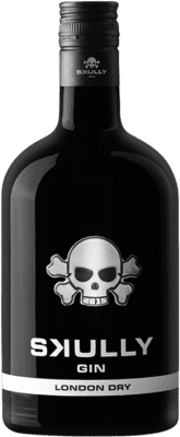25,95 € Envio grátis | Gin Skully London Dry Gin Países Baixos Garrafa 70 cl