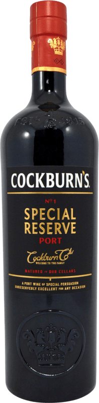 13,95 € Бесплатная доставка | Креплёное вино Cockburn's Nº 1 Special Резерв I.G. Porto порто Португалия бутылка 1 L