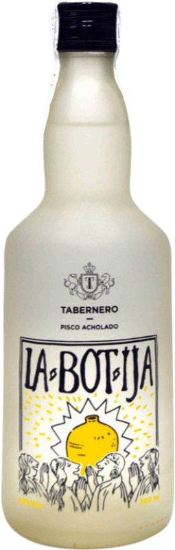 26,95 € Бесплатная доставка | Pisco Tabernero La Botija Acholado Перу бутылка 70 cl