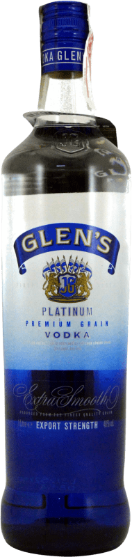 18,95 € 送料無料 | ウォッカ Lock London Glens Platinum イギリス ボトル 1 L