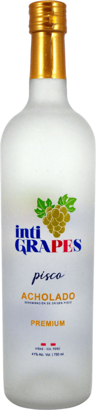 16,95 € Spedizione Gratuita | Pisco VDS Inti Grapes Acholado Premium Perù Bottiglia 70 cl