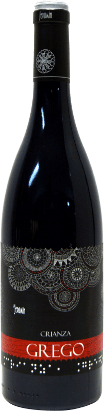 13,95 € 送料無料 | 赤ワイン Jeromín Grego 高齢者 D.O. Vinos de Madrid マドリッドのコミュニティ スペイン Tempranillo, Syrah, Grenache ボトル 75 cl