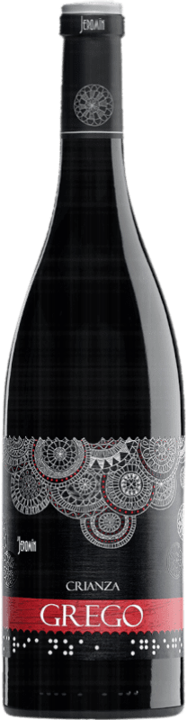 14,95 € Envio grátis | Vinho Tinto Jeromín Grego Crianza D.O. Vinos de Madrid Madri Espanha Tempranillo, Syrah, Garnacha — Grenache 75 cl