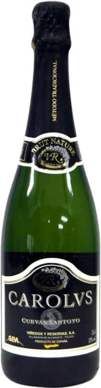 8,95 € 免费送货 | 白起泡酒 Viñedos y Reservas Carolus Brut Nature — 天然干型起泡酒 Imperial — 帝国 珍藏 西班牙 Macabeo — 马卡贝奥, Airén — 艾伦 75 cl