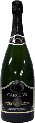 15,95 € Envoi gratuit | Blanc mousseux Viñedos y Reservas Carolvs Brut Nature Espagne Macabeo, Airén Bouteille Magnum 1,5 L