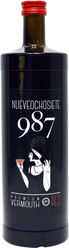 11,95 € Envío gratis | Vermut 987 España Botella 1 L
