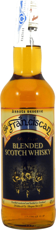 11,95 € Kostenloser Versand | Whiskey Blended A. Sillies Ye Franciscan Großbritannien Flasche 70 cl