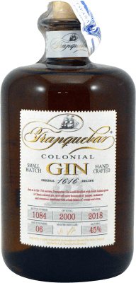 32,95 € 免费送货 | 金酒 A.H. Riise Tranquebar Colonial Gin 丹麦 瓶子 70 cl